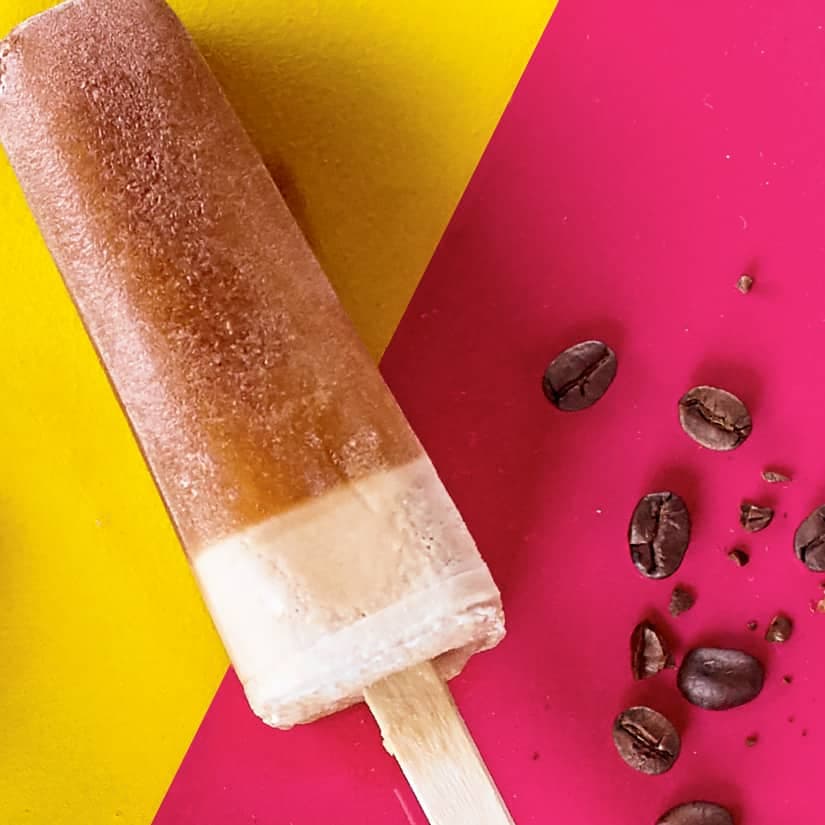 Popsicles au café latté