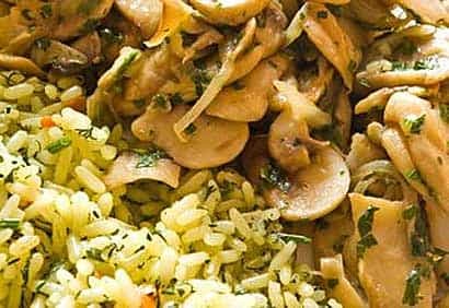 Risotto aux champignons