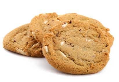 Biscuits au chocolat blanc et aux noix de Grenoble