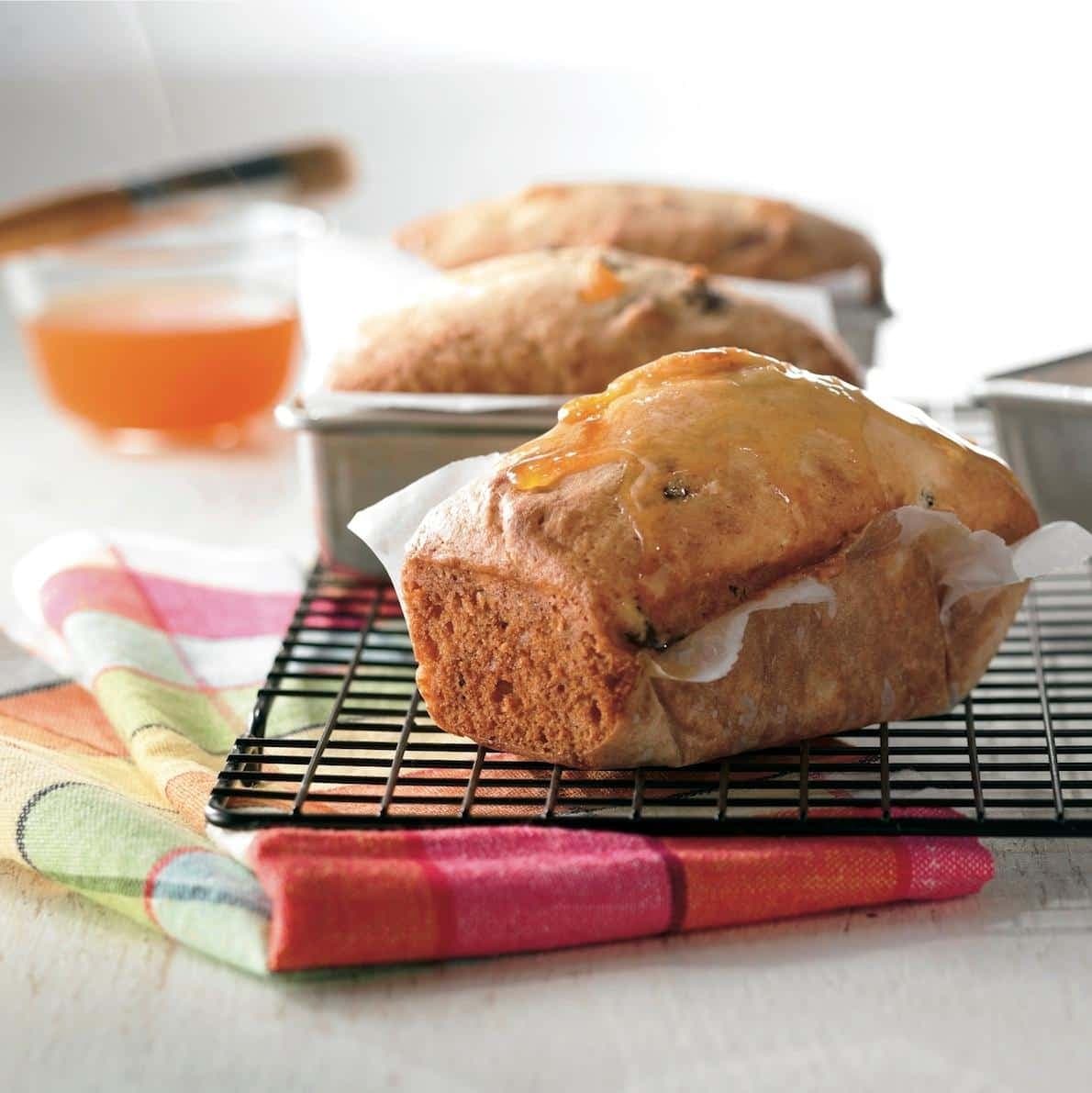 Mini-pains à l’abricot et à l’orange