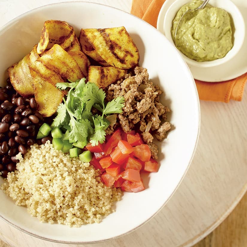 Bol-repas façon burrito