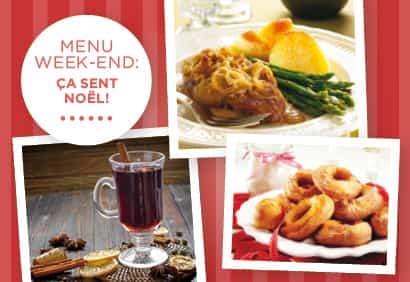 Menu week-end: Ça sent Noël!