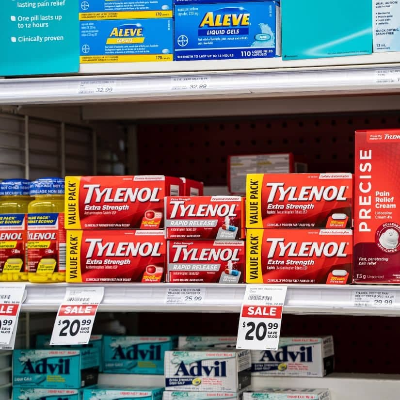 Comment choisir entre Advil et Tylenol
