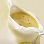 Sauce à la poire et au rhum