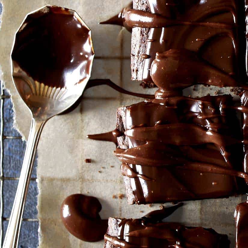 Ganache fondante au chocolat