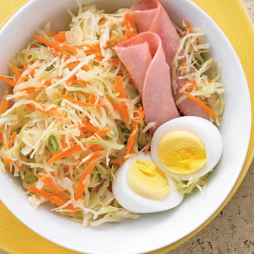 Salade de chou vinaigrée