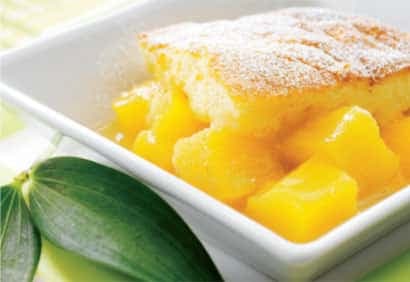 Pouding aux fruits tropicaux