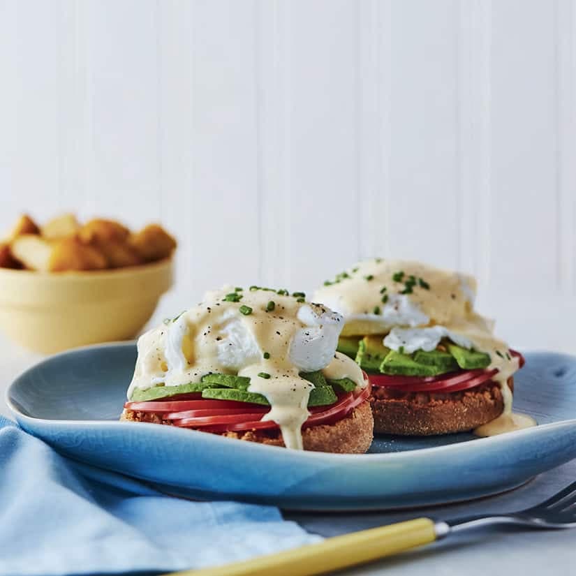 Œufs bénédictine à la californienne