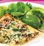 Tarte feuilletée aux asperges et au jambon