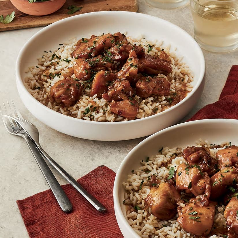 Poulet au beurre de pommes