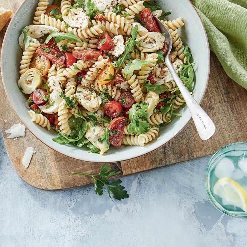 Salade de pâtes à l’italienne