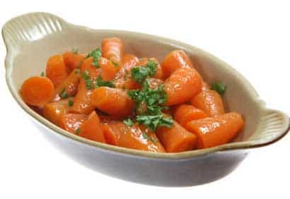 Carottes glacées à l'érable