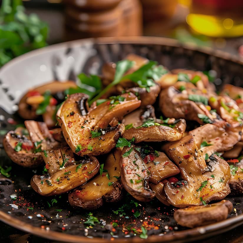 Poêlée de champignons