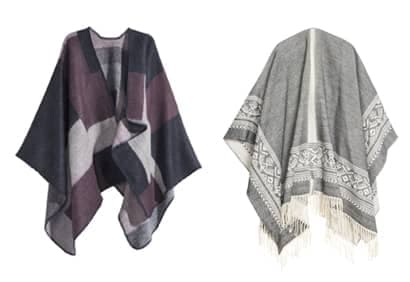 10 capes et ponchos pour l'automne-hiver 2015-2016