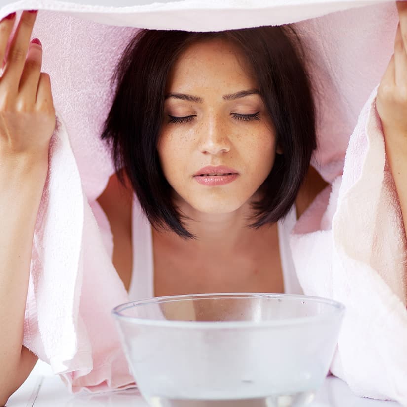 Dévoiler une peau neuve grâce à un bain de vapeur