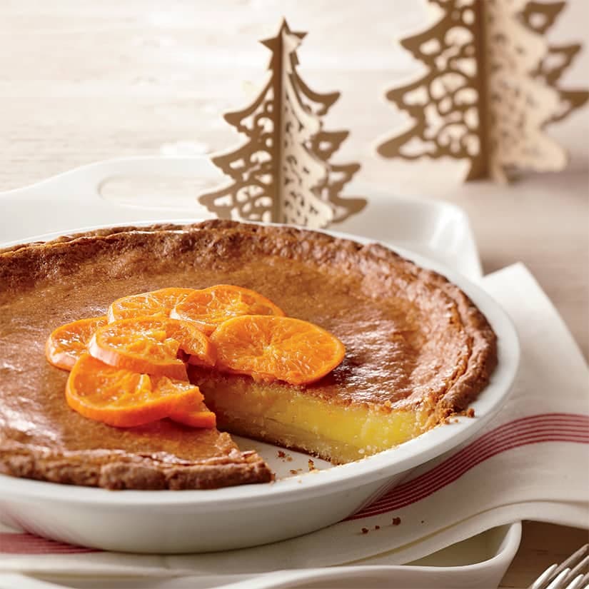 Tarte aux clémentines