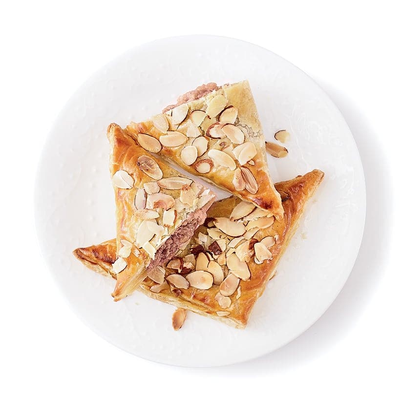 Chaussons rhubarbe et vanille