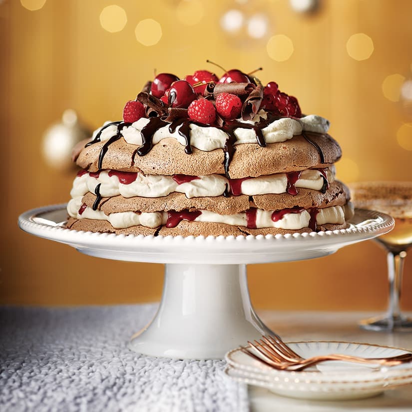 Pavlova façon Forêt-Noire