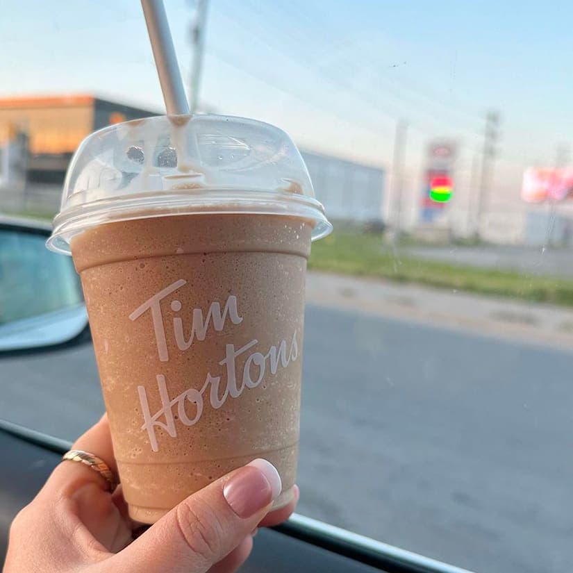 Les 3 choix d'une nutritionniste chez Tim Hortons