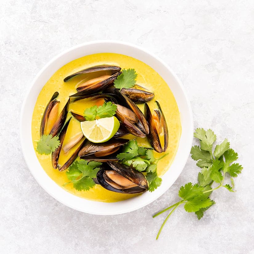 Moules au cari