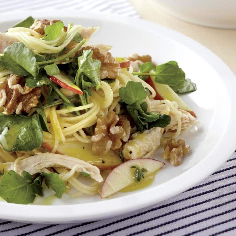 Salade Waldorf aux cheveux d’ange