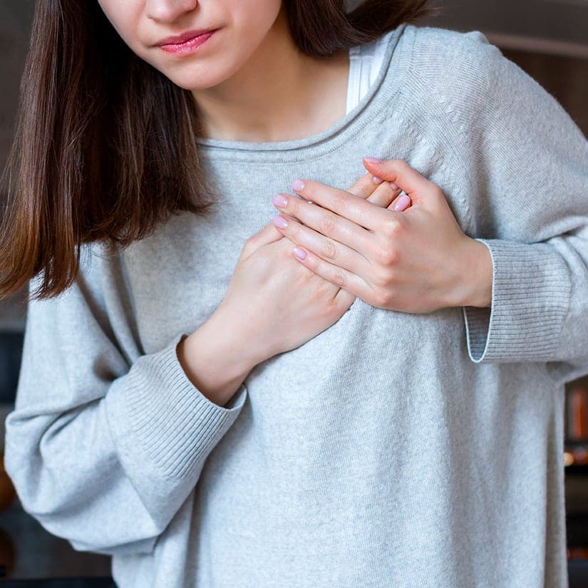 7 symptômes d'une crise cardiaque chez la femme