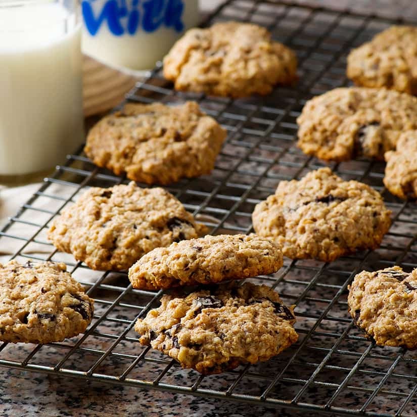 Biscuits à l'avoine et au chocolat
