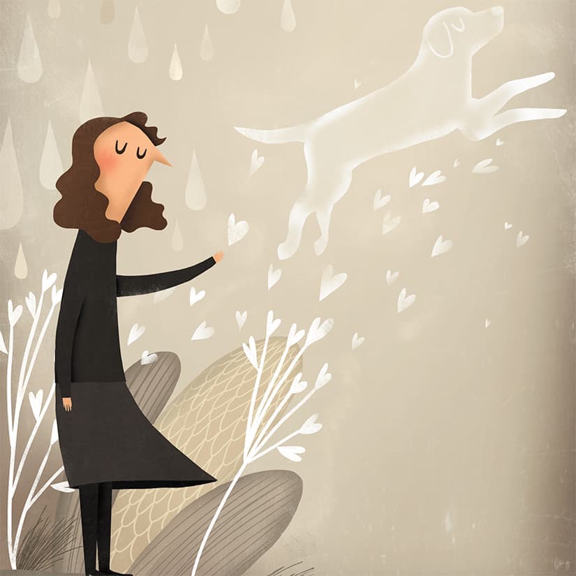 Surmonter le deuil de son animal