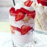 Petits diplomates aux fraises et au citron