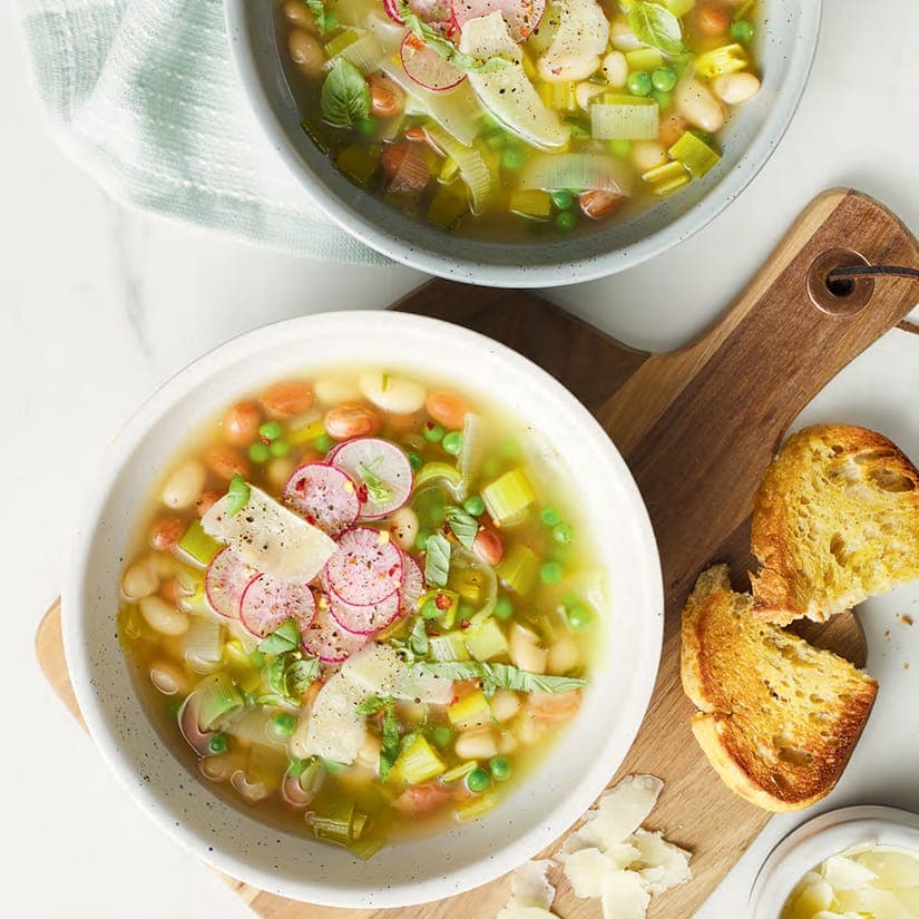 Minestrone printanière