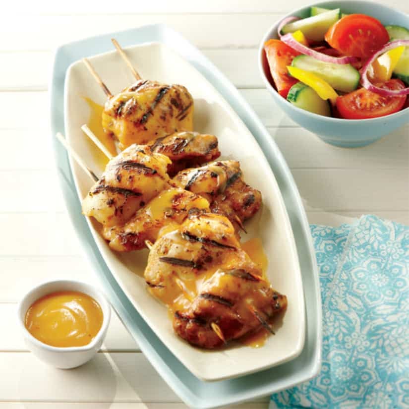 Poulet grillé, sauce barbecue maison