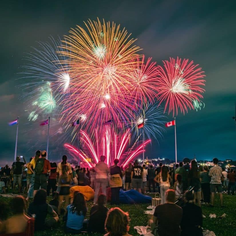 Meilleurs spots pour les feux à Montréal