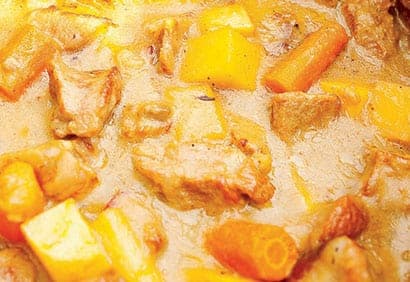 Mijoté de veau du Québec aux légumes racines