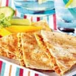 Quesadillas aux courgettes et au thon