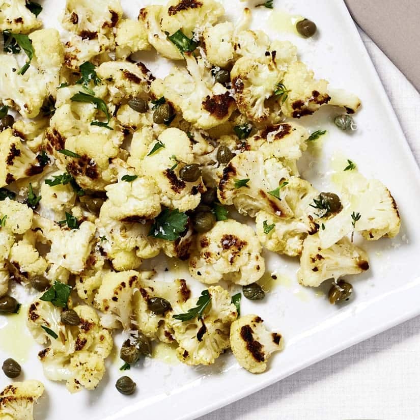 Chou-fleur rôti au parmesan