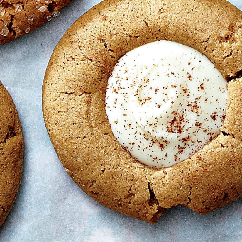 Biscuits au gingembre et au chocolat blanc