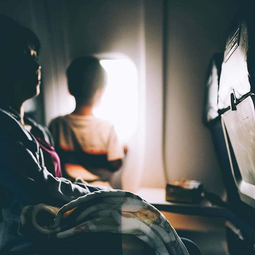 Voyager en avion avec un enfant sans soucis