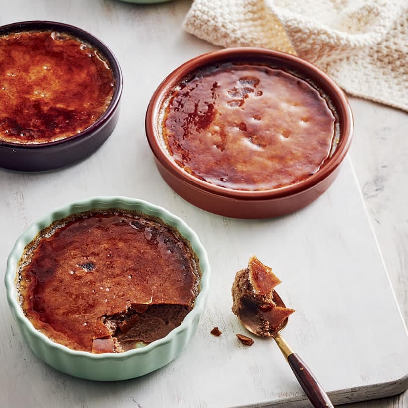 Crème brûlée chocolat et Baileys