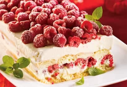 Tiramisu aux framboises