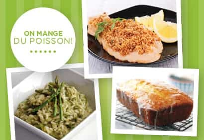 Menu week-end – On mange du poisson!