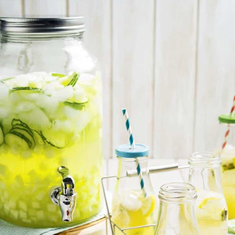 Sangria melon et concombre