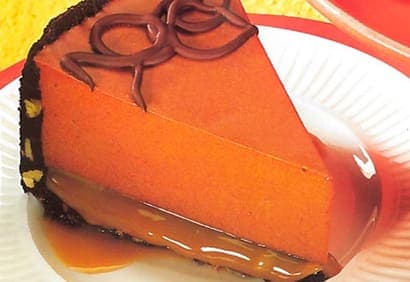 Gâteau-mousse au chocolat et au caramel