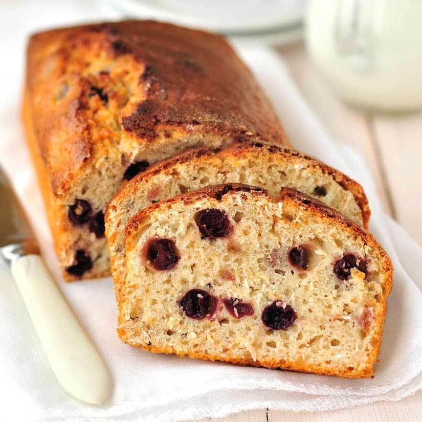 Pain aux bleuets et aux pacanes