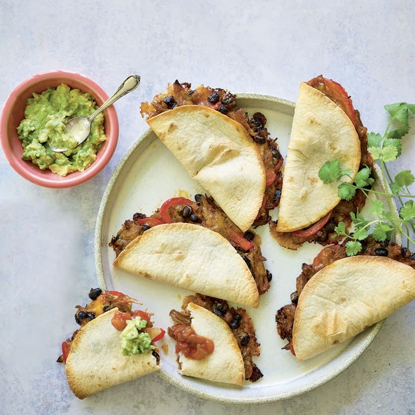 Quesadillas croustillantes au four