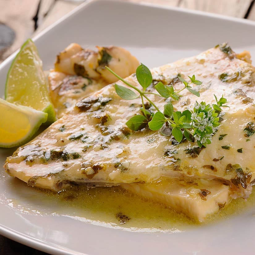 Filets de poisson au four