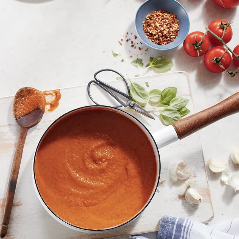 Sauce aux tomates rôties