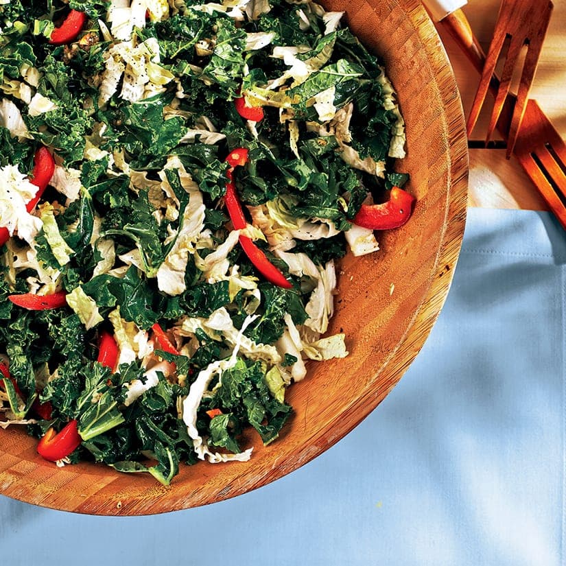 Salade de chou frisé