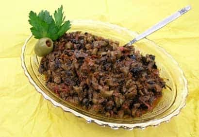 Tapenade aux trois olives