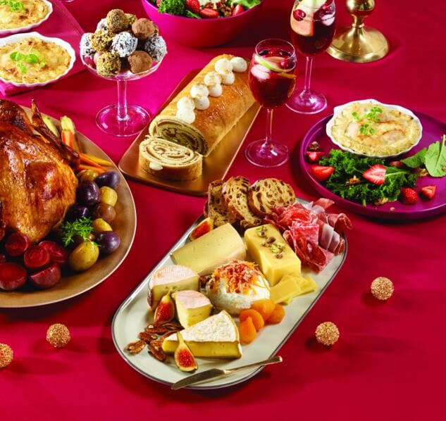 3 plateaux sucrés et salés à servir