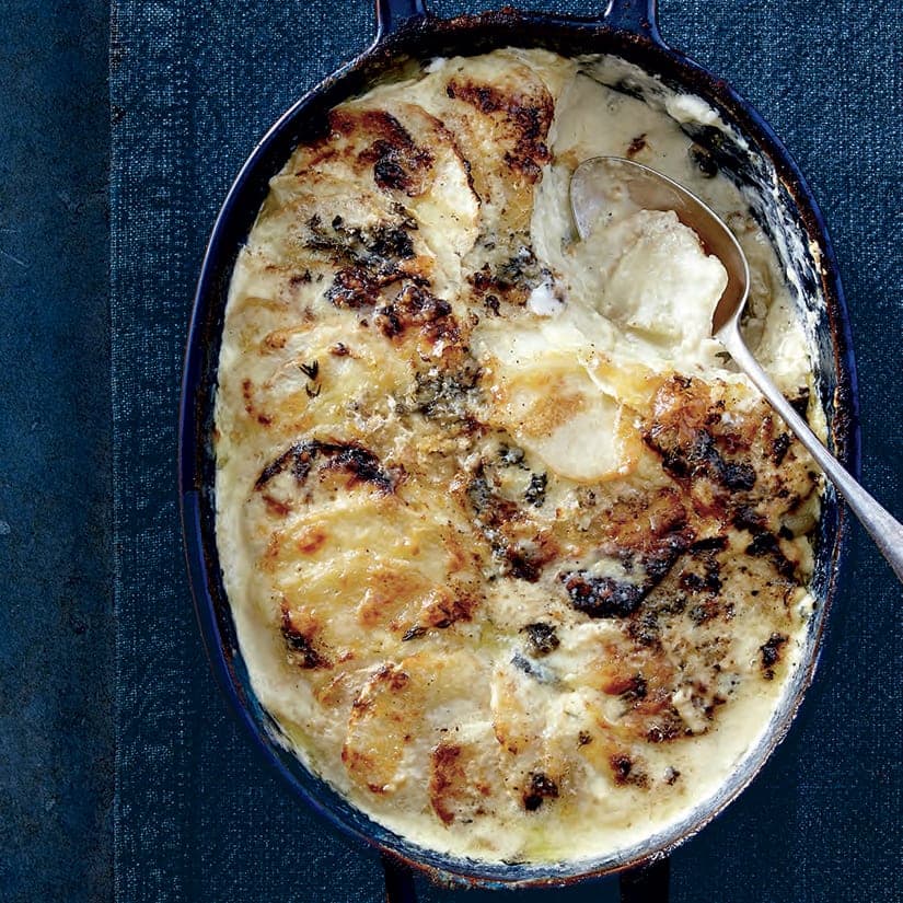 Gratin de céleri-rave aux pommes